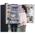 Hitachi 735L Multi Drawer French Door Refrigerator Crystal Black Glass R-ZX740RAXK image NaN