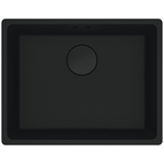 Franke Maris 520mm Single Bowl Undermount Sink Matte Black MRG110-52MB-B hero image