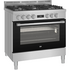 Beko 90cm Dual Fuel Stainless Steel Freestanding Oven BFC916GMX1 image NaN