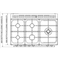 Falcon 90cm Classic FX Black-Chrome Dual Fuel Freestanding Oven CLA90FXDFBL-CH hero image