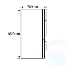 Westinghouse WBM3700WBL 370L Bottom Mount Fridge hero image