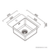 Abey BS2 Single Bowl Bar Sink image NaN