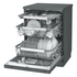 LG 60cm QuadWash Freestanding Dishwasher with Auto Door Opening Matte Black XD3A15MB image NaN
