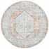 Rug Culture Mayfair Large Peach & Blue Rug 240X240CM - MAY-LOR-PEA-240X240 image NaN