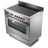 DeLonghi 90cm Deluxe Freestanding Induction Cooker Stainless Steel DEF1407INDSS image NaN