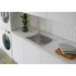 Oliveri 45L Laundry Tub With Rinse Bypass TI45S image NaN