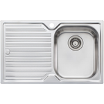 Oliveri DZ122 Diaz Single Bowl Left Hand Drainer Topmount Sink hero image