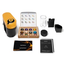 DeLonghi Nespresso Vertuo Pop Bundle Mango Yellow ENV90YAE hero image