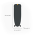 Joseph Joseph Glide Max Plus Large easy-store Ironing Board with Extra-large Retractable Steam Iron Rest - Blue Dots 50030 image NaN