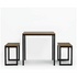 Zinus Louis 3 Piece Dining Set Brown AU-TS-4830 image NaN