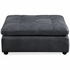 Kalona Milan Three Seater Charcoal Leather Lounge 19073-C image NaN