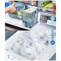 Hitachi 569L French Door Refrigerator Matte White Glass Finish RWB640VT0X-1MGW hero image