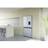 Haier 507L Quad Door Refrigerator Freezer Satina Silver HRF580YPS image NaN