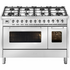 ILVE 120cm Freestanding Dual Fuel Oven L128WMPSS image NaN