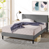 Zinus Liam Classic Home King Upholstered Fabric Bed Base Dark Grey AU-FPPPDG-12K image NaN