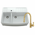 Abey Chambord Clotaire 1 and 1/2 Bowl Ceramic Sink Pack CLOTAIRE-3WTBR image NaN