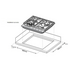 Westinghouse WHG956SA 90cm Natural Gas Cooktop image NaN