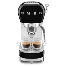 Smeg 50s Style Espresso Coffee Machine Black ECF02BLAU hero image