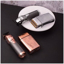 BaBylissPRO Duo Double Foil Shaver & Outliner Trimmer Silver 900770 hero image