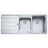 Franke Hydros 1 and 3/4 Bowl Sink with Left Hand Drainer HDX624LHD image NaN