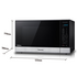Panasonic 32L Genius 1100W Microwave NN-ST665B image NaN