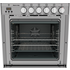 Glem 60cm Gas Oven & Cooktop Freestanding Oven with Electric Grill Stainless Steel GB664GG image NaN