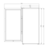 Husky 72 Bottle Single Zone Wine Storage Cabinet HUS-WC72S-BK-ZY image NaN
