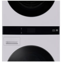 LG AI WashTower 19kg/10kg All-In-One Stacked Washer Dryer Matte Grey WWT-1910MGR hero image