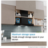 Bosch 90cm Series 8, Integrated RangeHood-Matt Black DBB98ET60A image NaN
