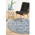 Rug Culture Evoke Small Blue Rug 150X150CM - EVO-256-BLUE-150X150 image NaN