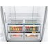 Westinghouse 564L French Door Fridge with Non-Plumbed Water Dispenser and Ice Maker Matte Charcoal Black WQE5760BB image NaN