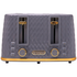 Westinghouse Kettle and Toaster Pack Grey Gold 1.7L Kettle, 4 Slice Toaster WHKTPK13GG image NaN