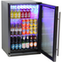 Schmick 118L Black Stainless Steel Bar Fridge Right Hinged HUS-SK118R-BS image NaN