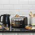 Russell Hobbs Brooklyn 4 Slice Toaster - Black RHT94BLK image NaN