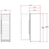 Husky Vino Pro 168 Bottle Wine Storage Cabinet HUS-WC168S-BK-ZY image NaN