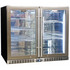 Schmick 233L Triple Glazed Quiet Under Bench Stainless Steel Bar Fridge SK206-SS image NaN
