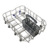 Esatto 45cm Compact Freestanding Stainless Steel Dishwasher EDW456S image NaN