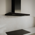 Haier 90cm 600 Series Wall Mounted Canopy Rangehood Black HC90BMB2 image NaN