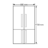 Electrolux EQE6207SD 624L French Door Fridge image NaN