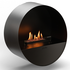 Planika Zero Emission Bubble Fireplace in Circular Casing Freestanding or Wall BUBBLEF image NaN
