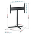 Vogel's EFF8330 Floor Stand for 40 to 65 Inch TVs image NaN