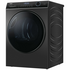 Haier 9.5kg Front Load Washing Machine & 8kg Heat Pump Dryer Dark Grey Laundry Package HWF95ANB1HDHP80ANB1 image NaN