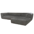 Missoni Inntil 3 Seater Right Hand Chaise Sofa - Coomba 86 Grey 1K4MO001001K4MO00104 image NaN