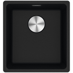 Franke Maris 370mm Single Bowl Undermount Sink with Extension Drainer Onyx MRG110-37ON-FPC hero image