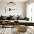 Kalona KYOTO Right Facing Extended Chaise Sofa Pewter WS-205-RCS-VILA-27 image NaN