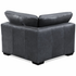 Kalona Milan Three Seater Charcoal Leather Lounge 19073-C image NaN