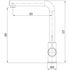 Oliveri Venice Right Angle Mixer Tap Chrome VE570FCR image NaN