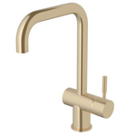 Sussex Taps Voda Sink Mixer Square Brushed Brass Gold VSMQ-40 hero image