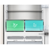 Hisense 503L PureFlat Bottom Mount Fridge Stainless Steel HRBM503S image NaN