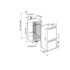 Liebherr Plus Series 254L Integrated Bottom Mount Fridge ICNH5133RH image NaN